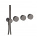 Смеситель для душа термостат Fantini AF/21 27 P5 A817B Gun metal 