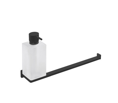 Полотенцедержатель Colombo Look B1674.NM-VAN Черный матовый Полотенцедержатель Colombo Look B1674.NM-VAN Черный матовый