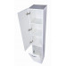 Колонна Style Line Каре 30 L с корзиной, Люкс белая, PLUS СС-00002325 