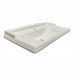 Тумба-умывальник Comforty Феррара-100 белая с раковиной Comforty 3310 