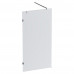 Душевая перегородка 100x195 см AM.PM X-Joy W94UWI-100-F1-MTE Стекло прозрачное; профиль матовый хром 