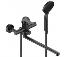 Смеситель Orlando Black для ванны, нержавеющая сталь OL31B ESKO 