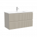 Тумба подвесная SANCOS Snob R 890х390х500, c двумя ящиками оснащенными доводчиками, Beige Soft , арт.SNR90/39CE Тумба подвесная SANCOS Snob R 890х390х500, c двумя ящиками оснащенными доводчиками, Beige Soft , арт.SNR90/39CE