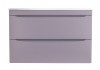 Тумба подвесная Style Line Бергамо мини 90 (2 ящ.) Люкс антискрейтч серый, PLUS СС-00002365 