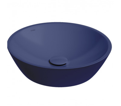Раковина ISVEA SistemaY Soft накладная ШГВ 450*450*120 отверстия для смесителя отсутствуют цвет синий матовый 10SY66045-2Z 