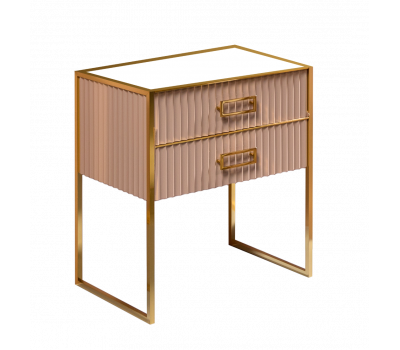 Тумба Armadi Art MONACO 80см капучино глянец + золото под раковину чашу 867-080-CPG Тумба Armadi Art MONACO 80см капучино глянец + золото под раковину чашу 867-080-CPG