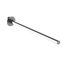 Держатель для полотенец Verona глянцевый 16874.B NOFER 16874.B  Держатель для полотенец Verona глянцевый 16874.B NOFER 16874.B