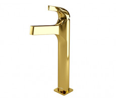 Смеситель для раковины WasserKRAFT Sauer 7100 7103H золото 