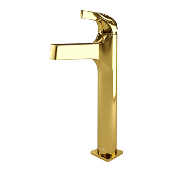 Смеситель для раковины WasserKRAFT Sauer 7100 7103H золото 