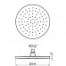 Верхний душ Almar 316 Stainless Steel E044252.316 Нержавейка 