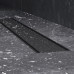 Трап для душа линейный, универсальный затвор Tile, 60 см AM.PM PrimeFlow W02SC-U11-060-04BM Черный 