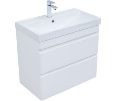 Тумба под раковину Aquanet Слим 70 белый сатин 00346048 Тумба под раковину Aquanet Слим 70 белый сатин 00346048