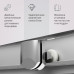 Стекла для душевого ограждения AM.PM Gem W90G-401-080WT Стекла прозрачные; профиль серебро матовое 
