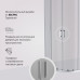 Стекла для душевого ограждения AM.PM Gem W90G-401-080WT Стекла прозрачные; профиль серебро матовое 