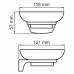 Мыльница WasserKRAFT Glan K-5100 5129 черный матовый 