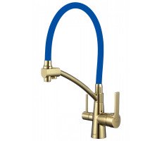 Смеситель для кухни золотой под фильтр Savol S-L1805B-05 золотой Смеситель для кухни золотой под фильтр Savol S-L1805B-05 золотой