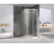Душевой уголок ABBER Schwarzer Diamant AG01100M хром 