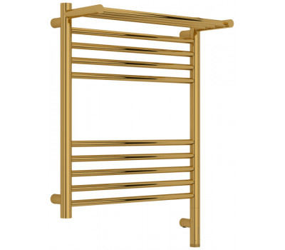 Полотенцесушитель Сунержа Богема 3.1 с 1 полкой шгв 532*215*724 нижнее справа МЭМ цвет-золото 03-6007-6050 