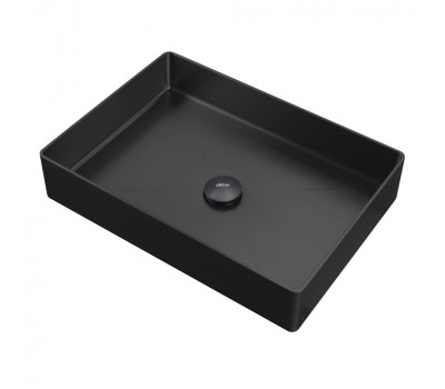Раковина накладная ABBER Wasser Kreis AF2400MB черная матовая Раковина накладная ABBER Wasser Kreis AF2400MB черная матовая