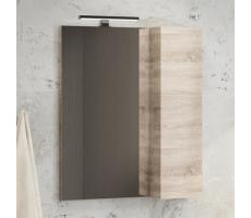 Зеркало-шкаф Comforty Тромсе-60 дуб сонома 00004142221 