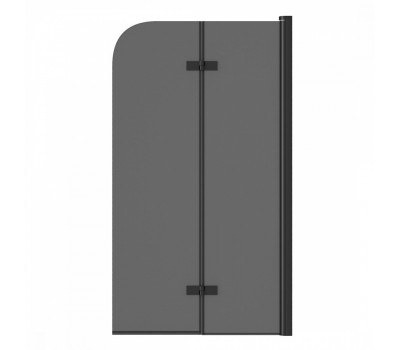 Шторка на ванну 80х140 см Maretti Valentina VA41R8014098-560, профиль черный Шторка на ванну 80х140 см Maretti Valentina VA41R8014098-560, профиль черный