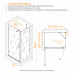 Душевой уголок RGW HO-045B (HO-011B + Z-050-2B + O-204B) 800x1200 350604582-014 Черный 