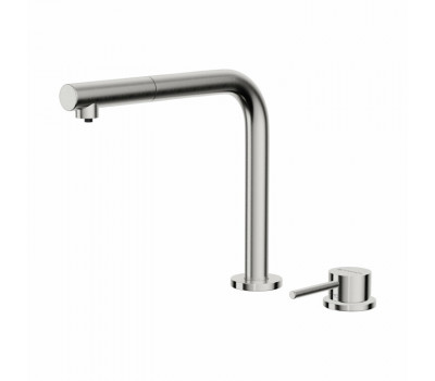Смеситель для кухни OMOIKIRI Nara 2 Plus-S, под окно, Multi, вытяжной шланг до 400 мм, цвет-нержавеющая сталь 4994369 