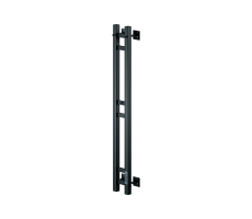 Полотенцесушитель электрический Comfysan Alto-K EC-2 120/10, черный правый тэн 