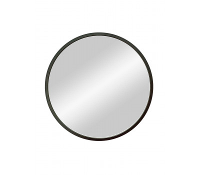 Зеркало CONTINENT Мун, черное, D 600 в МДФ раме Б179 