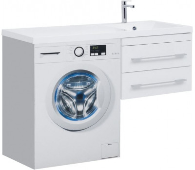 Тумба с раковиной Aquanet Нота 120 R белый 