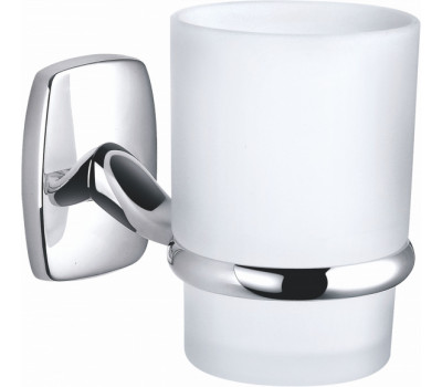 Стакан для зубных щеток с держателем WONZON & WOGHAND, Хром WW-1101  Стакан для зубных щеток с держателем WONZON & WOGHAND, Хром WW-1101