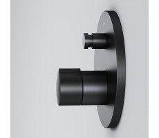 Смеситель для ванны и душа, монтируемый в стену AM.PM X-Joy F85A45722 Черный 