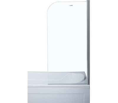 Шторка на ванну Aquanet SG-750, прозрачное стекло 