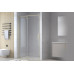 Душевая дверь Royal Bath BERN-V RB100-T-GD 100x195 (прозрачное) золотой 