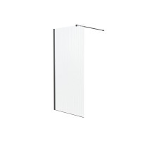 Душевая перегородка Knotlor WI100CG1GM 100х200 оружейная сталь  