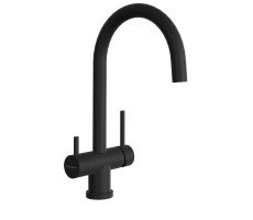 Смеситель для кухни с подключением фильтра Florentina КЛИО 333.13Н.2123.501, нуар Смеситель для кухни с подключением фильтра Florentina КЛИО 333.13Н.2123.501, нуар