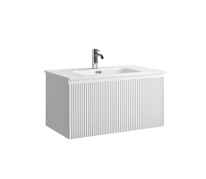 Тумба подвесная SANCOS Snob R 1.0 790х445х406, c одним ящиком оснащенным доводчиками, Bianco , арт.SNR1.080W Тумба подвесная SANCOS Snob R 1.0 790х445х406, c одним ящиком оснащенным доводчиками, Bianco , арт.SNR1.080W