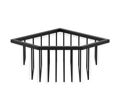 Полочка Decor Walther Universal 703360 черный матовый 