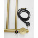 Полотенцесушитель электрический Comfysan Luce EC-8 80/50 с полкой, MAT GOLD RAL 