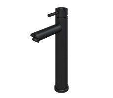 Смеситель для раковины высокий Knotlor SS-04/02, черный