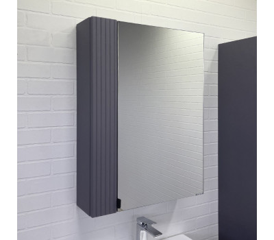 Зеркало-шкаф для ванной комнаты Comforty Лима 60 антрацит 00-00019425 