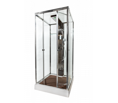 Душевая кабина AvaCan Z111 с баней Хром 