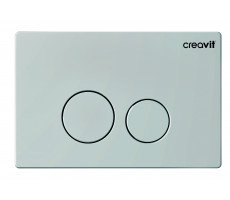 Кнопка для инсталляции TERRA холодный серый матовый CREAVIT GP9002.07 Холодный серый матовый