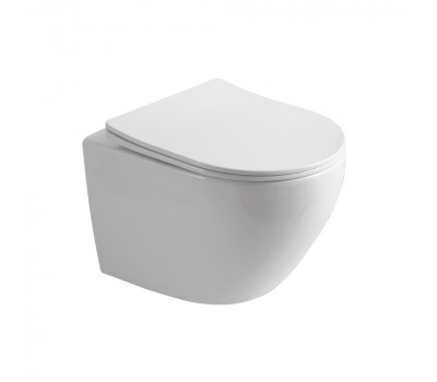 Унитаз подвесной WesnaArt NOVA TORNADO 214-NOV03, белый