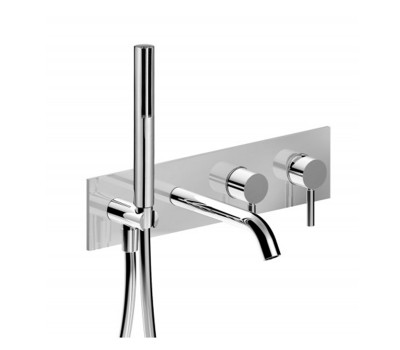 Смеситель для ванны Fantini Nostromo 50 02 E820B Хром 