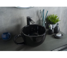 Раковина накладная Gid Nc9077 Черный глянцевый Раковина накладная Gid Nc9077 Черный глянцевый