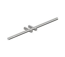 Полотенцедержатель двойной ABBER Osten 316 AA1855BST сталь брашированная 