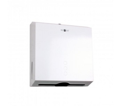 Диспенсер для бумажных полотенец Nofer из  стали белый  NOFER 04006.W