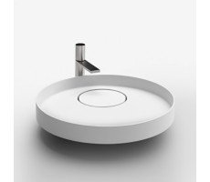 Накладная раковина 56х56 Falper Eccentrico WN10560000000 белый 