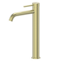 Смеситель ABBER Wasser Kreis 316 AF8111BG-L для накладной раковины, золото брашированное 